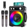 Verkstar Karaoke Home Karaoke 2 Wireless Bluetooth Karaoke Small PA Karaoke Portable Speaker USB Android SD Card Suitable for Home Speech School
