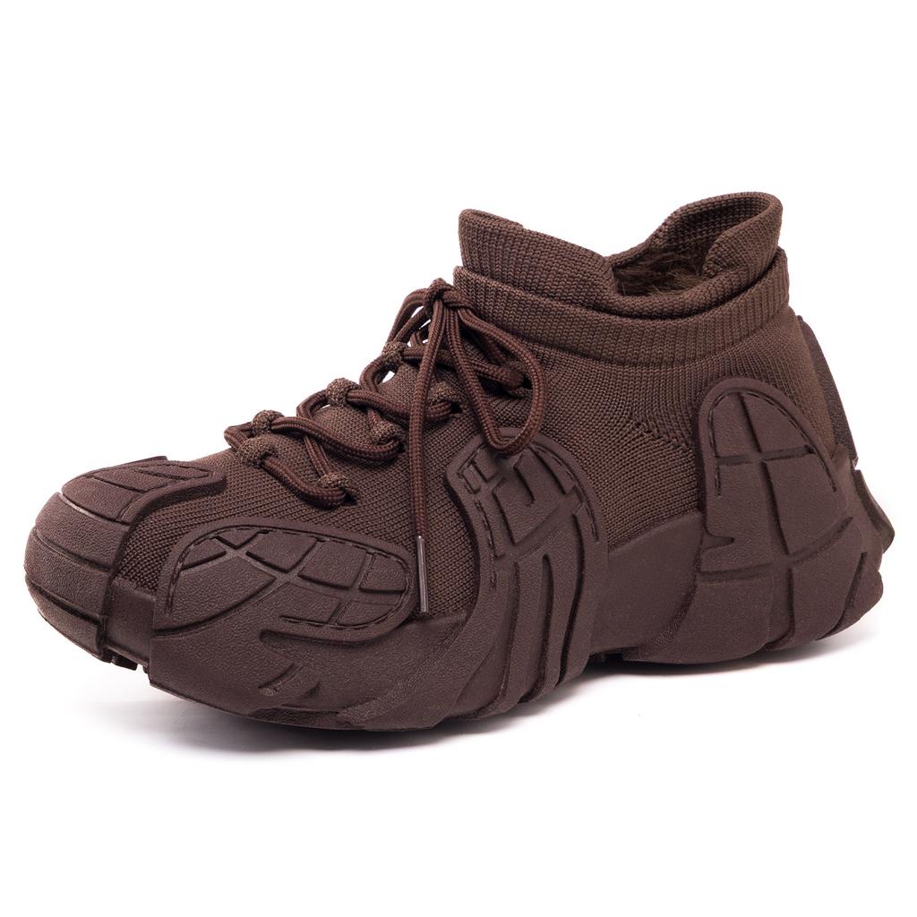 Мужская обувь Папины кроссовки Летающая вязаная сетка Универсальная повседневная обувь Дышащие одинарные кроссовки Кроссовки на платформе Летающая вязаная обувь Обувь-осьминог