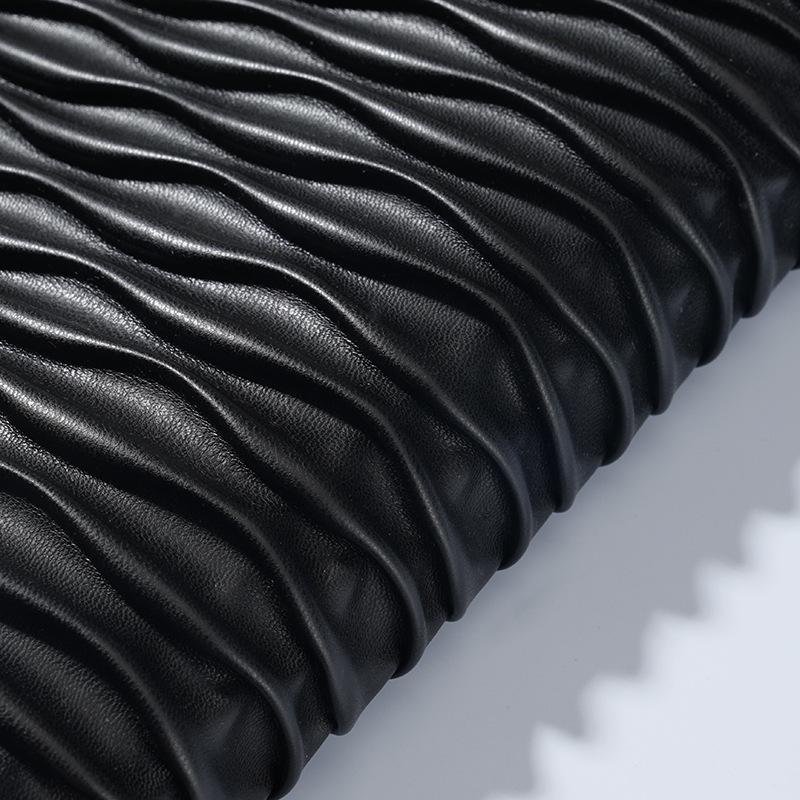 50cm*137cm 1.2mm Multi Colors PU Leather Quilting Fabric 3D Quilted Synthetic Leather Fabric for Car Interior Bag DIY Decor