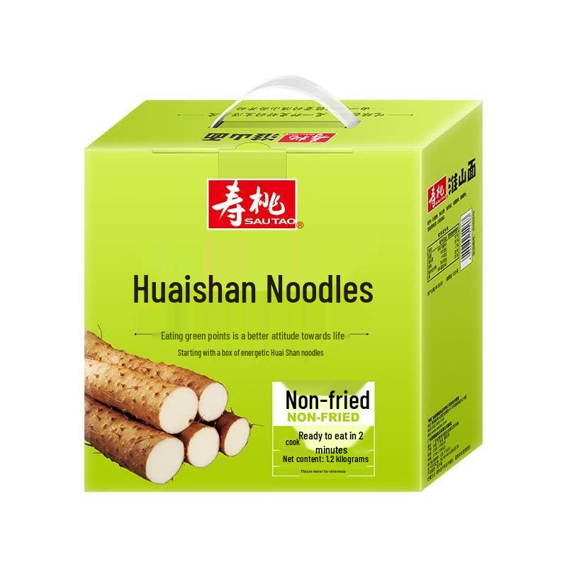 Shoutao Non-Fried Yam Instant Noodles 1200g Box