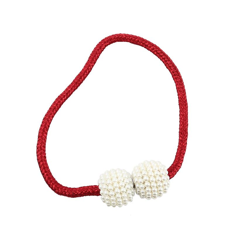 Pearl Magnet Curtains Buckles Modern Window Curtains Magnetic Tieback Holder Clips Holdbacks Curtain Strap Accessories