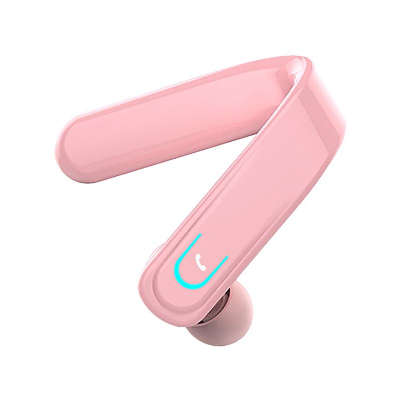 VAORLO Бизнес-беспроводные наушники с круглым креплением, Bluetooth 5,0, настоящая стерео музыка, спортивная гарнитура с длительным режимом ожидания