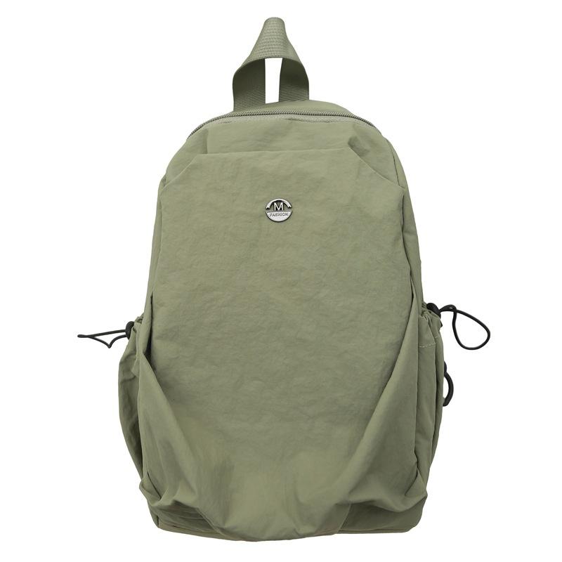 Однотонный легкий нагрудный рюкзак унисекс большой емкости для путешествий и поездок на работу