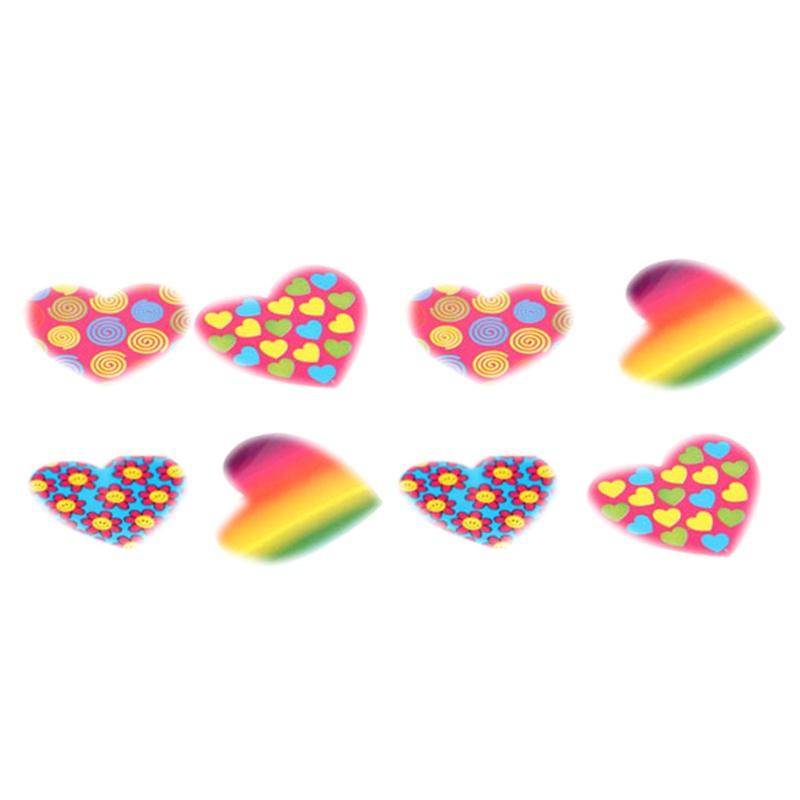 Наклейки Fun Express Funky Heart Roll (100 шт.)