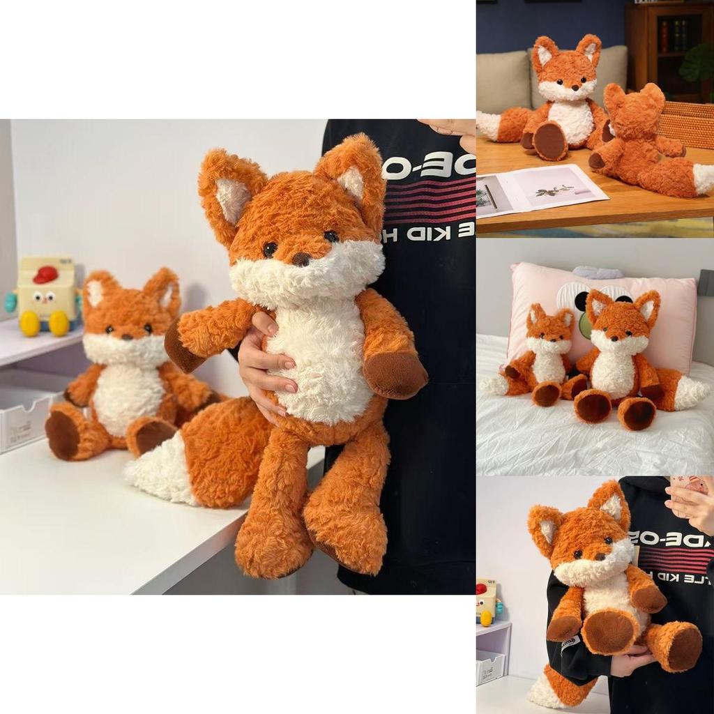 Running Fox Stuffed Animal Plush Toy For Girls Sleep Aid Birthday Gift