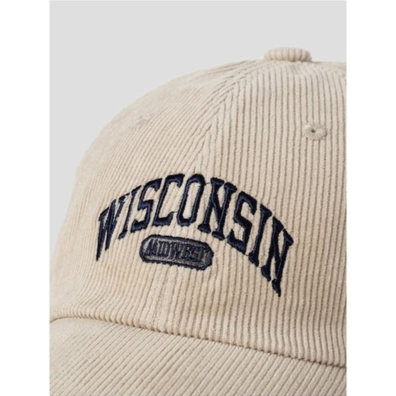 8seconds Вельветовая бейсболка бежевая (29598BWY5A)