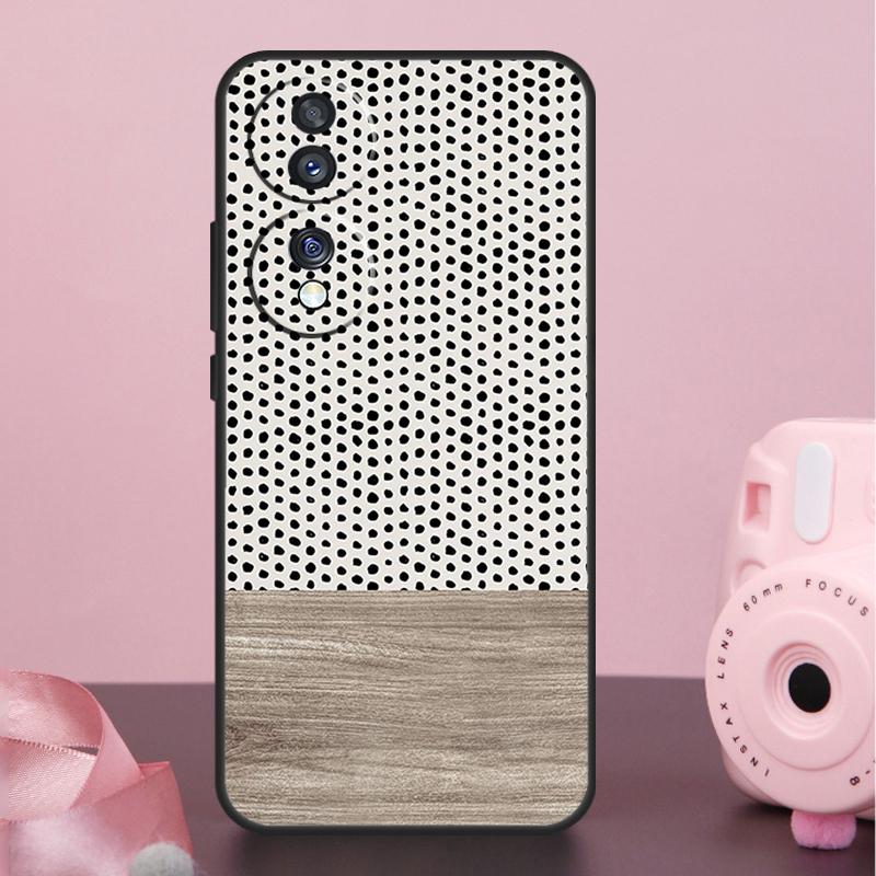 Чехол Boho с ботаническим листом, коровьим кактусом для Honor Magic 6 Pro 5 Lite 10 50 70 90 Honor X8a X9a X8b X9b X7 X8 X9 X6a X7a