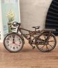 Винтажные часы в форме велосипеда с арабскими цифрами, креативные настольные часы-будильник, домашний декор, украшение для комнаты, поделки, подарок
