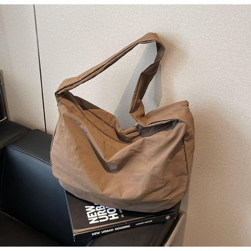 Нейлоновая тканевая сумка-мессенджер новая универсальная сумка-пельмень простая универсальная большая вместимость классная сумка через плечо