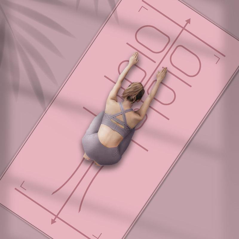 Thick, Wide, and Long Non-Slip Yoga Mat for Sit-Ups and Exercise