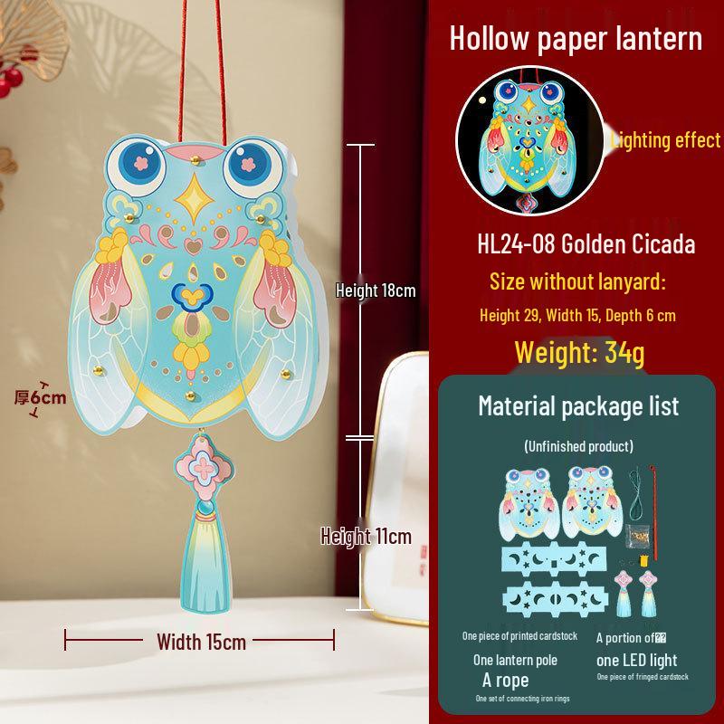 DIY Мультяшный Цветочный Фонарик для Детей на Праздник Весны