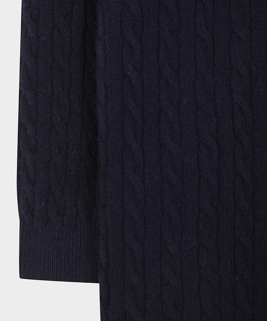 Brooks Brothers [Women'S] Wool Cable Dress (Navy) (Bbdzwb0002Qef)