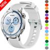 Силиконовый ремешок 22 мм для Huawei Watch GT5/GT5 Pro 46 мм Спортивный браслет для Huawei Watch 5 4 GT4 GT3 GT2 GT2e Ремешок для часов
