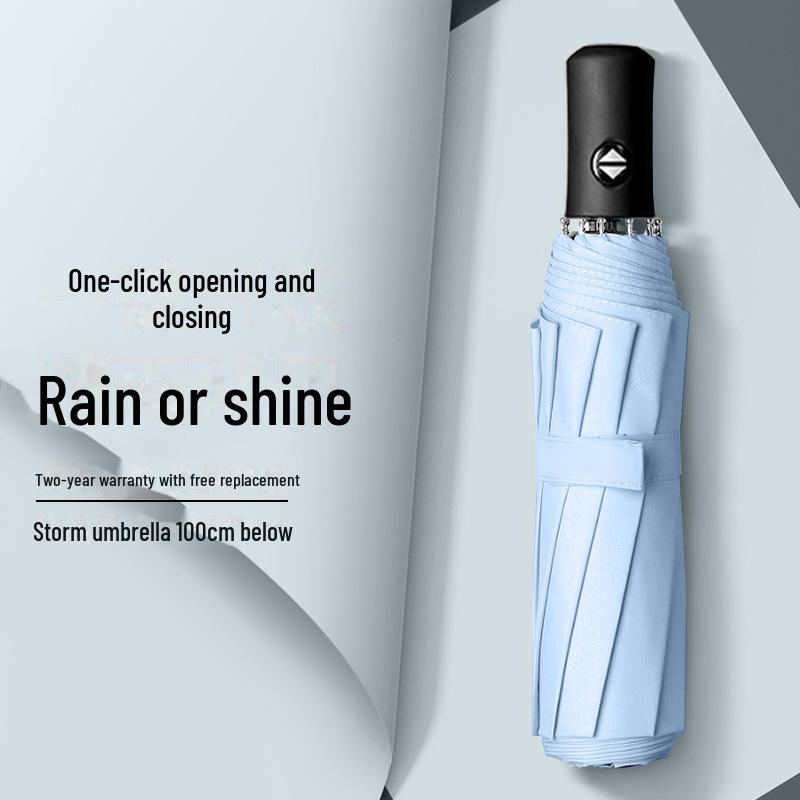 Fully Automatic Large Umbrella - Dual-Use for Sun and Rain, Anti-UV Protection