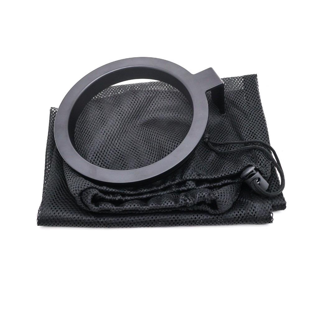 Collapsible Trash Bag Holder Foldable Mesh Trash Bag Outdoor Use