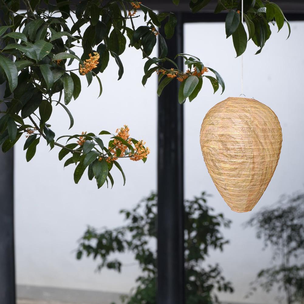 1-10 шт., приманка для осиного гнезда, отпугивающие шершни, нетоксичные поддельные гнезда, приманка для пчел, улей, фонари, подвесные ловушки для сада и патио