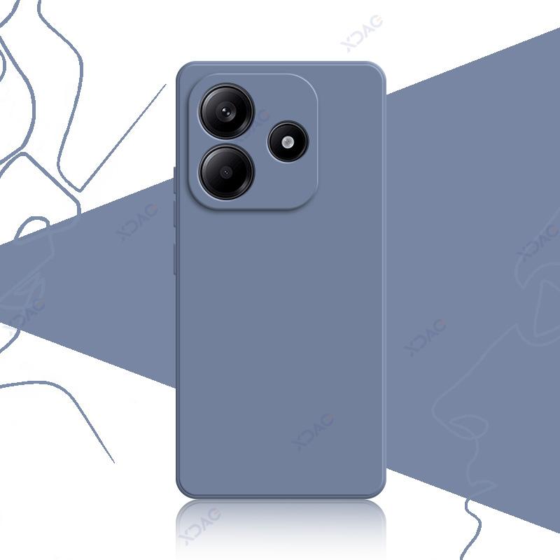 Роскошный модный милый чехол для Xiaomi Redmi Note 14 RedmiNote14 5G 360 мягкий квадратный жидкий силиконовый чехол для мобильного телефона