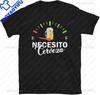 NECESITO Cerveza Funny Alcohol Beer Drinking Spanish ShortSleeve Unisex TShirt Graphic T Shirts Unisex Clothing Streetwear
