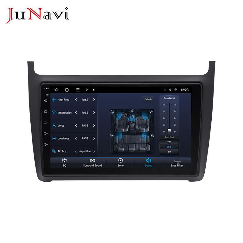 Compatible with Volkswagen POLO 11-18 Models: Android Large Screen for Car GPS Navigation & Wireless Bluetooth CARPLAY.