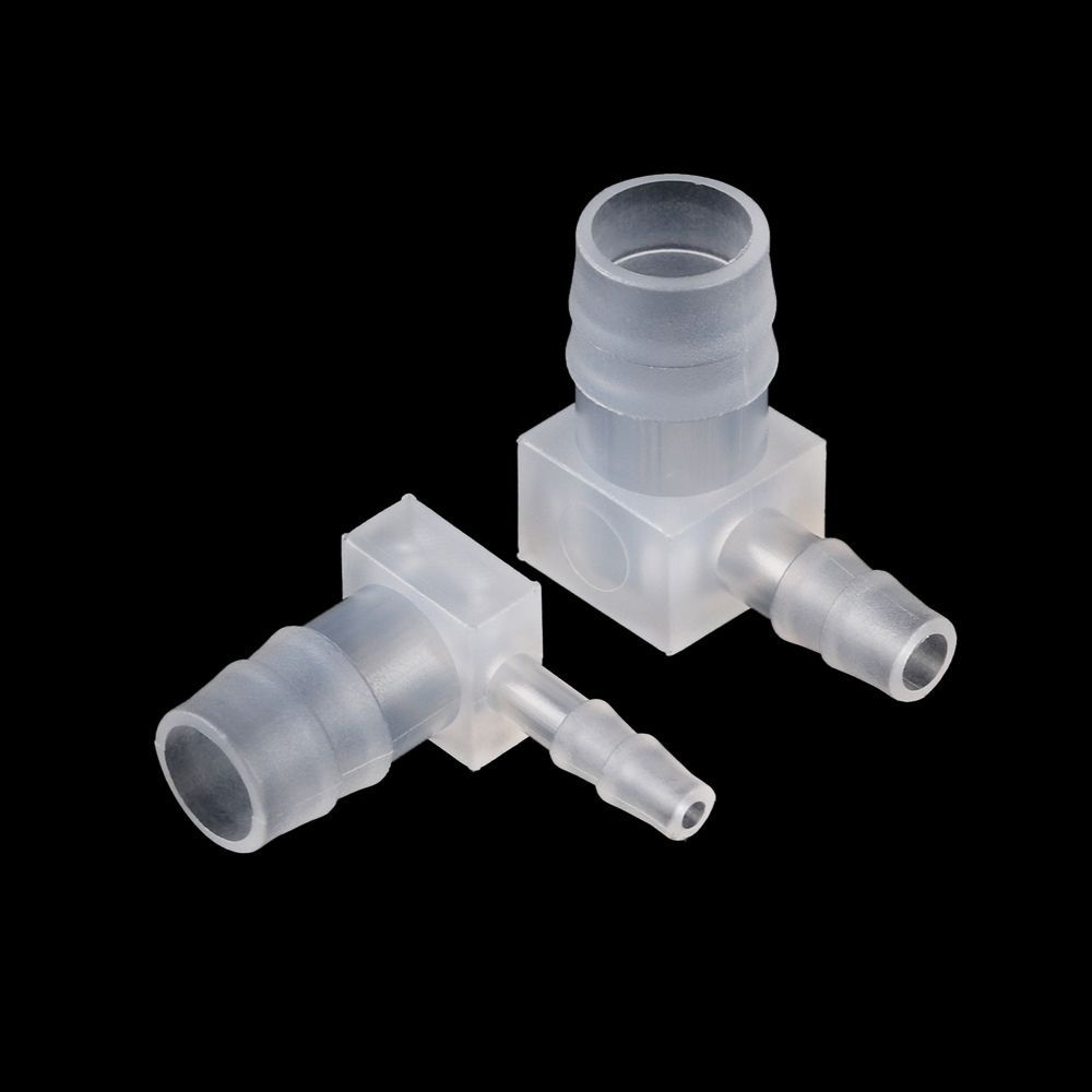10 шт. 90-градусные угловые соединители PP Пластиковые пагоды шланговое соединение для полива сада