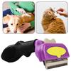 Deshedding Brush Removes Loose Hair and Tangles Self Cleaning Slicker Brush Deshedding Tool for Long Short Haired Dogs Cats