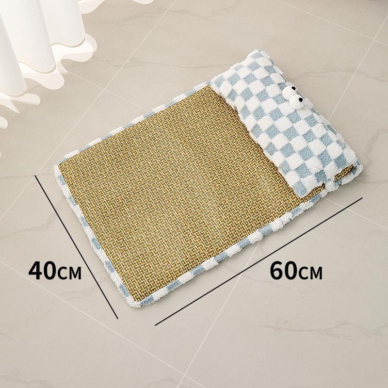 Гнездо для кошки, подходит для всех сезонов, гнездо для собаки, летний охладитель, гнездо для сна кошки, кровать для кошки, кровать для собаки, гнездо для питомца, гнездо для сна, коврик для сна для собаки