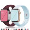 Силиконовый ремешок для часов Apple Watch 1-6 SE, Iwatch