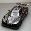 1/32 Koenigsegg ONE 1 литая спортивная модель автомобиля гоночные автомобили модель имитация звука и света детская игрушка подарок