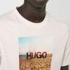 HUGO BOSS T-Shirts Men's Beige Crew Neck Moderate Other 50459428-107