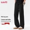 Мужские тяжелые хлопковые пике брюки Baleno свободного кроя с широкими штанинами для повседневной носки