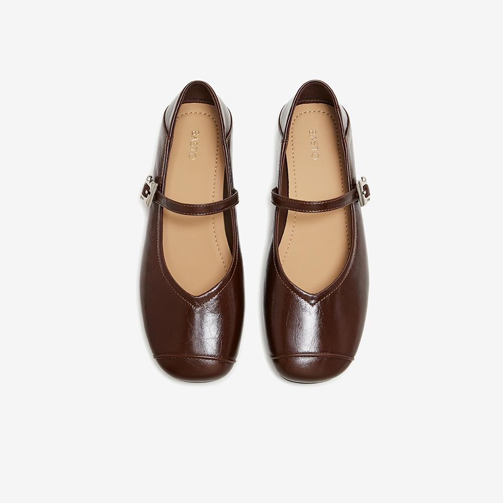 Best 26 Autumn Shopping Mall Same Style Mary Jane Shoes Simple Shallow Mouth Women's Single Shoes