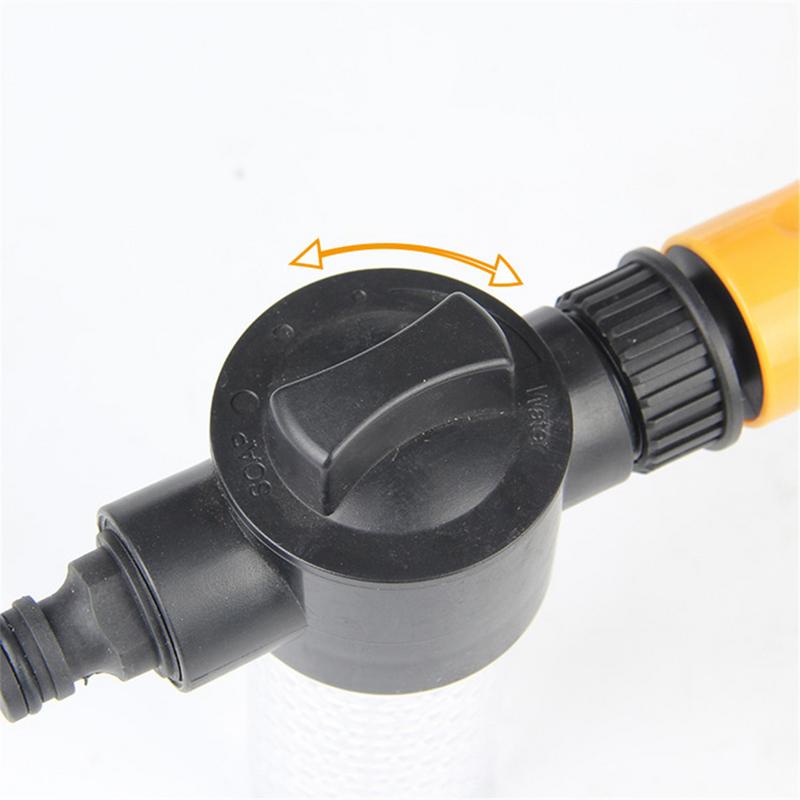High Pressure WasherFoam Pot Quick Plug Universal Spray Household Car Washer Nozzle Car Sprayer Watering Cleaning Tools