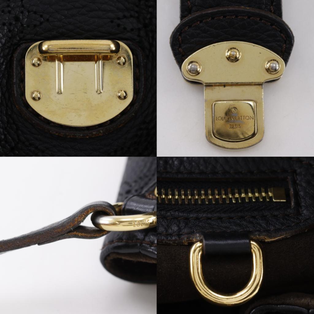 LOUIS VUITTON Mahina L Tote Bag M95765 Noir black Monogram Mahina Women Used