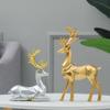 Nordic Resin Origami Elk Ornament for Living Room Decoration - Housewarming Gift