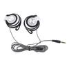 3.5mm Wired Gaming Headset On Ear Sports Headphones Ear Hook Music Earphones for Smartphones Tablet Laptop Desktop PC