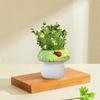 Ceramic Flower Pot Exquisite Hydroponic Flower Holder Desktop Ornament Mushroom Vase  Succulent