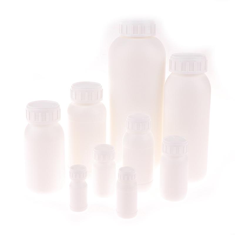 10 мл-1000 мл Пластиковые HDPE Белые пустые герметичные бутылки для таблеток Капсулы для таблеток Твердый порошок Портативные контейнеры
