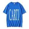 Rapper Playboi Carti T Shirt Big Font V As Seen on Carti Print Graphic T-shirt Unisex Hip Hop 100% Cotton Oversized Tees Streetwear