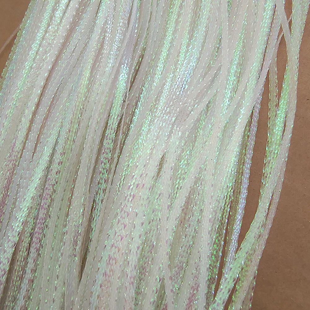 Glow Flash Fish-Scale Shining Strip Synthetic Fly Tying Materials  Fishing Accessories