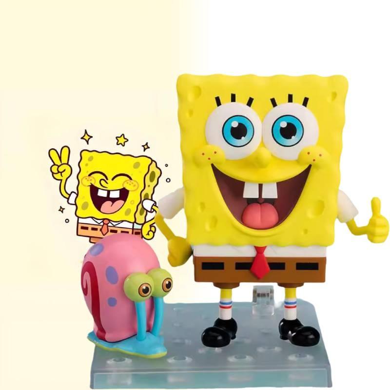 Adorable 14cm Spongebob Squarepants Pvc Action Figure Collectible Model