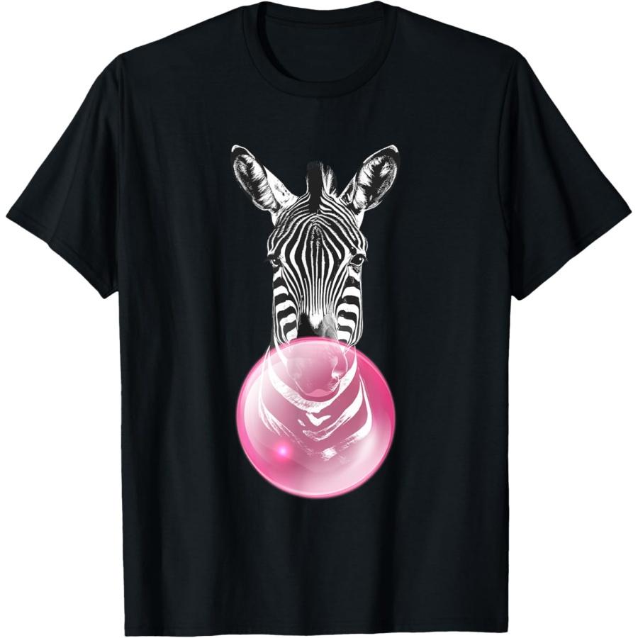 Funny Zebra Design For Men Women Kids Zoo Animal Zebra Lover T-Shirt