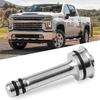Масляный радиатор трансмиссии Штанга для GM 6L80 / 90 и 8L90 Заглушка термостата с уплотнительными кольцами Buna Алюминий, обработанный на станке с ЧПУ