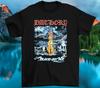 Группа Bathory Кровь на льду Хлопок Черный Унисекс S-234XL CG958 Унисекс Футболка