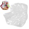 Stuffed Animal Storage Bean Bag Chair Cover Waterproof Clear PVC Extra Large Kids Plush Toy Storage Sofa Nursery Bedroom Dolls Organizing Sofa