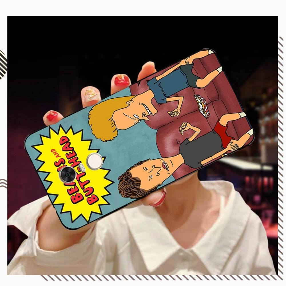 Beavis And Butthead Phone Case For Redmi 5 6 7 8 9 10 Plus Pro 6 7 8 9 A GO K20 K30 K40 Pro Plus F3 Fundas