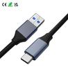 Алюминиевый сплав 3A Быстрая зарядка USB3.0 5 Гбит/с Передача данных USB a Папа на Type C Папа Кабель
