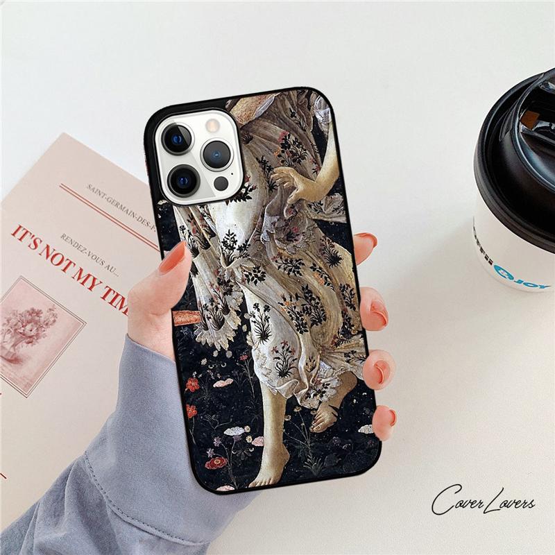 Чехол для телефона Sandro Botticelli эпохи Возрождения для iPhone 17 Air 14 15 16 13 12 Для Apple iPhone 17 Air 11 Pro Max Plus SE2020 Coque