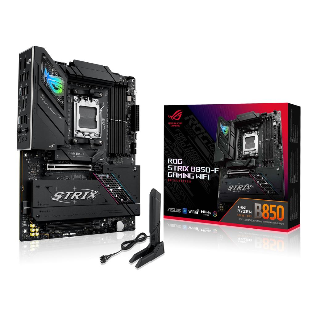 ASUS AMD AM5 AMD B850 ATX Motherboard Compatible with Ryzen 9000 7000 STRIX GAMING WIFI Domestic Authorized Distributor Product &8000 & Series/ROG