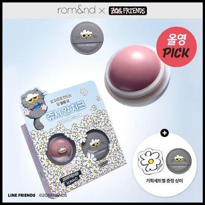 × ДЖОАН ДРУЗЬЯ × G-DRAGON (БОЛЬШОЙ ВЗРЫВ) Набор румян для коллаборации Juicy All (+ Пуховка в комплекте)