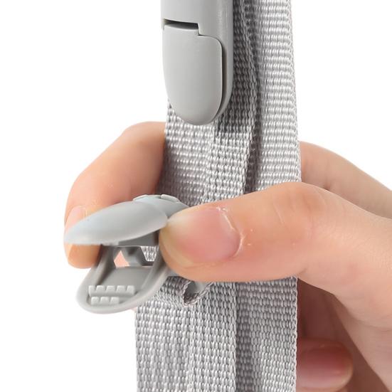 Подвесной органайзер для шляп Вешалка для шляп для гардероба с 8 зажимами Вертикальный держатель для бейсболок для двери стены шкафа спальни прихожей для хранения шляп